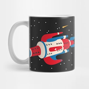 Space Age Ship Model 01 Mug